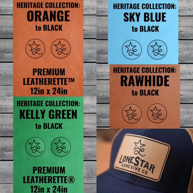 Leather Patched Hats