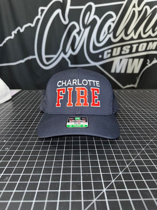 Block Fire Style Hat