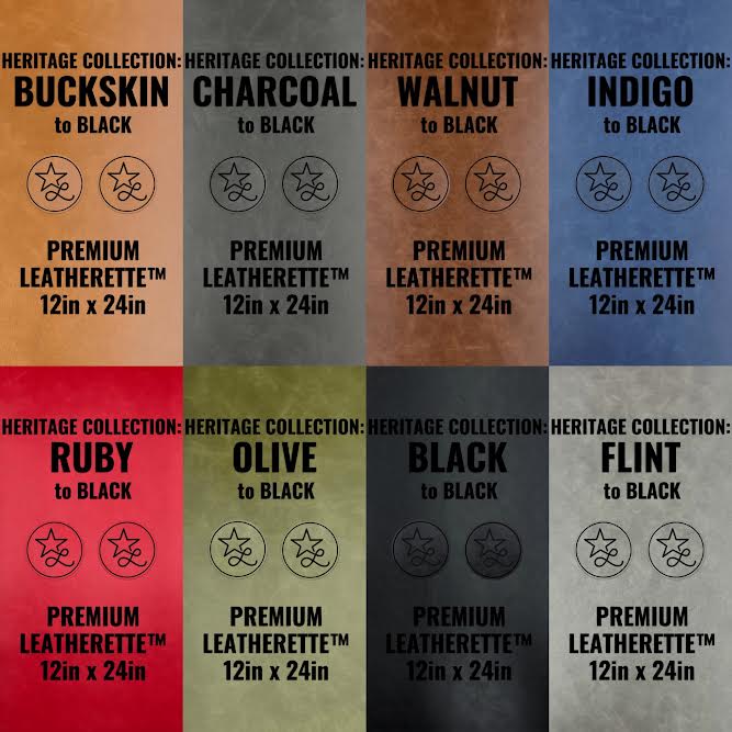 Leather Patched Hats