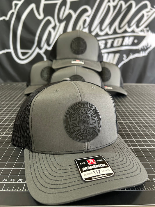 Old School Charlotte Fire Subdued Hat