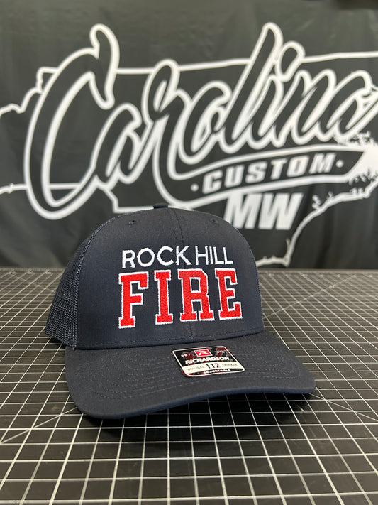 Block Fire Style Hat