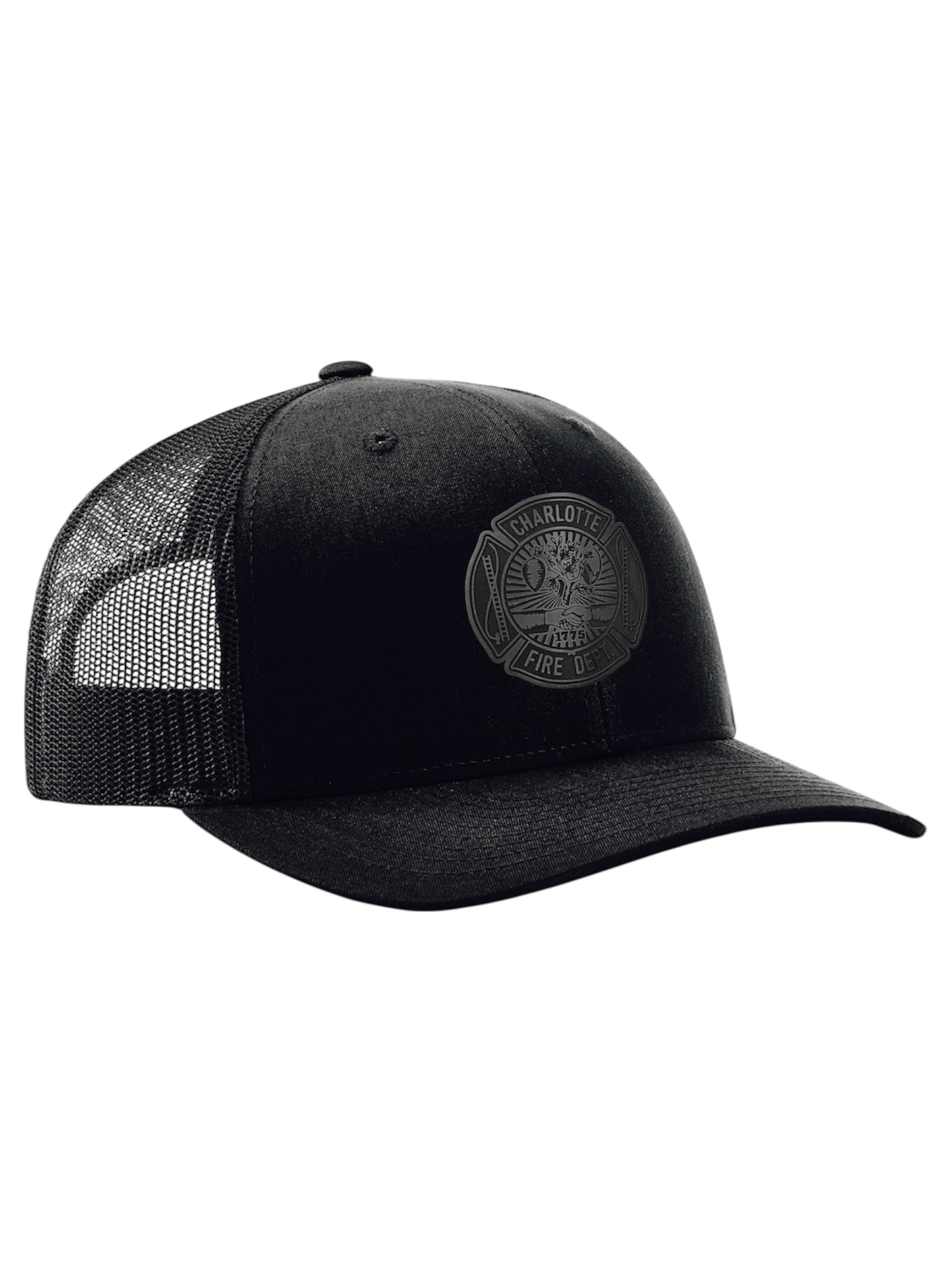 Old School Charlotte Fire Subdued Hat