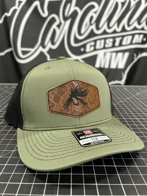 Leather Patched Hats